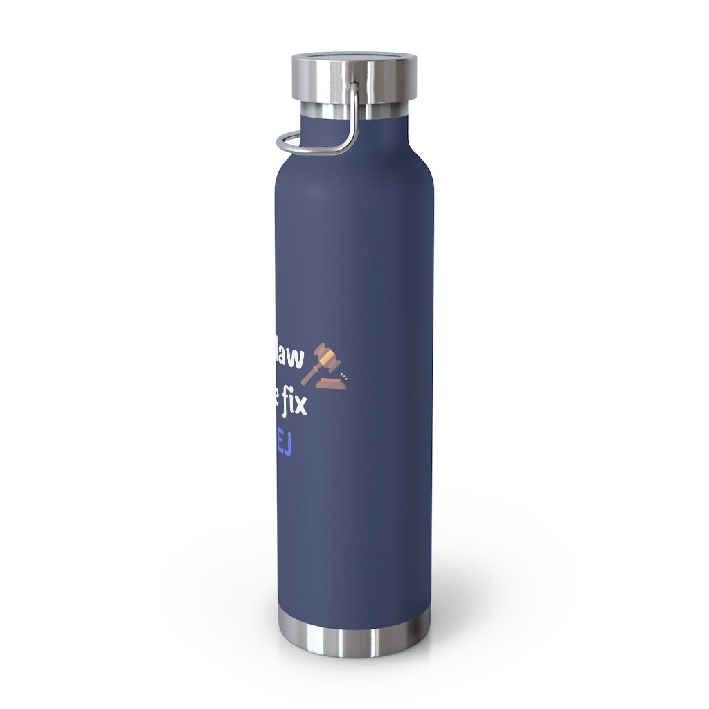 Copper Vacuum Insulated Bottle, 22oz