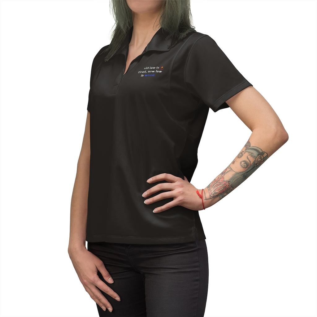 Old Law Women Polo Shirt