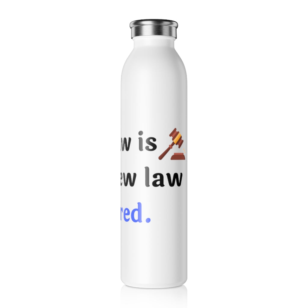 Slim Water Bottle