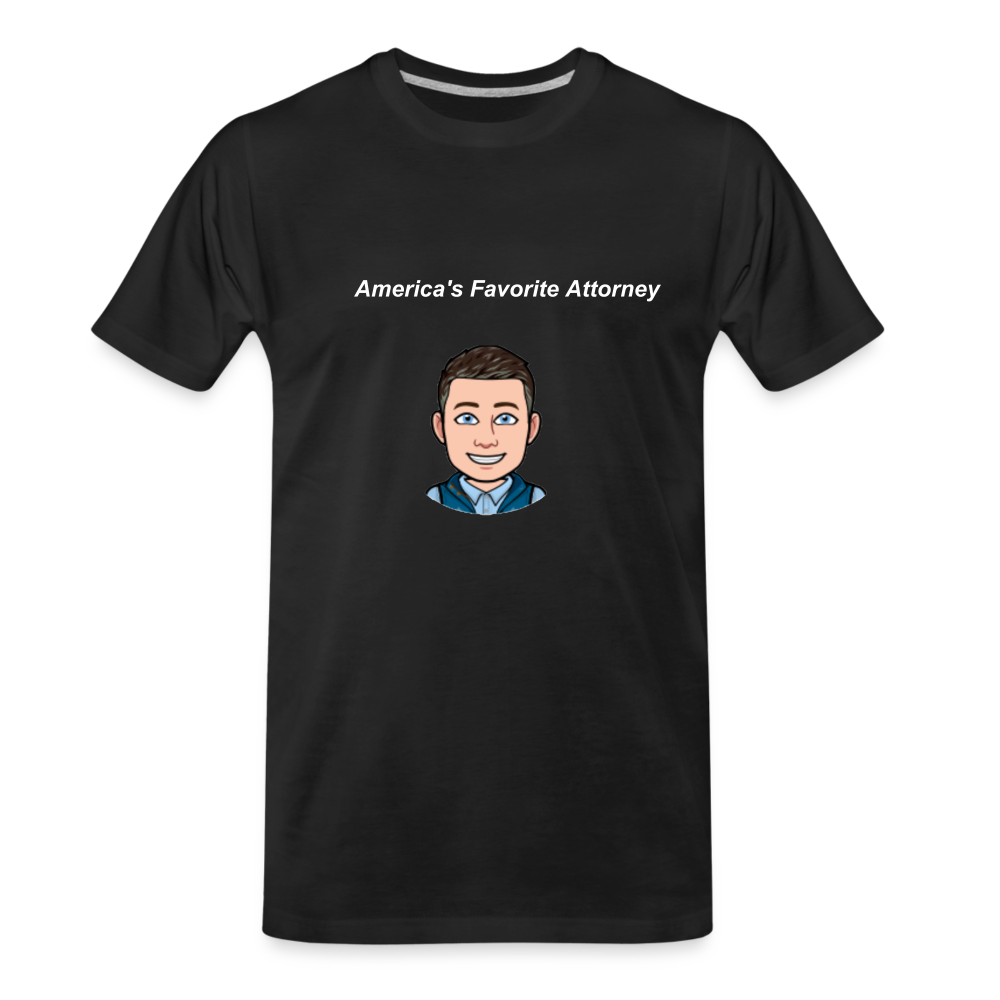 America's Favorite Attorney T-Shirt - black