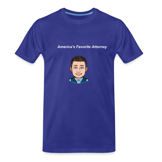 America's Favorite Attorney T-Shirt - royal blue