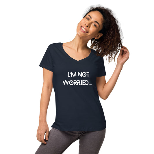 Women’s fitted v-neck t-shirt